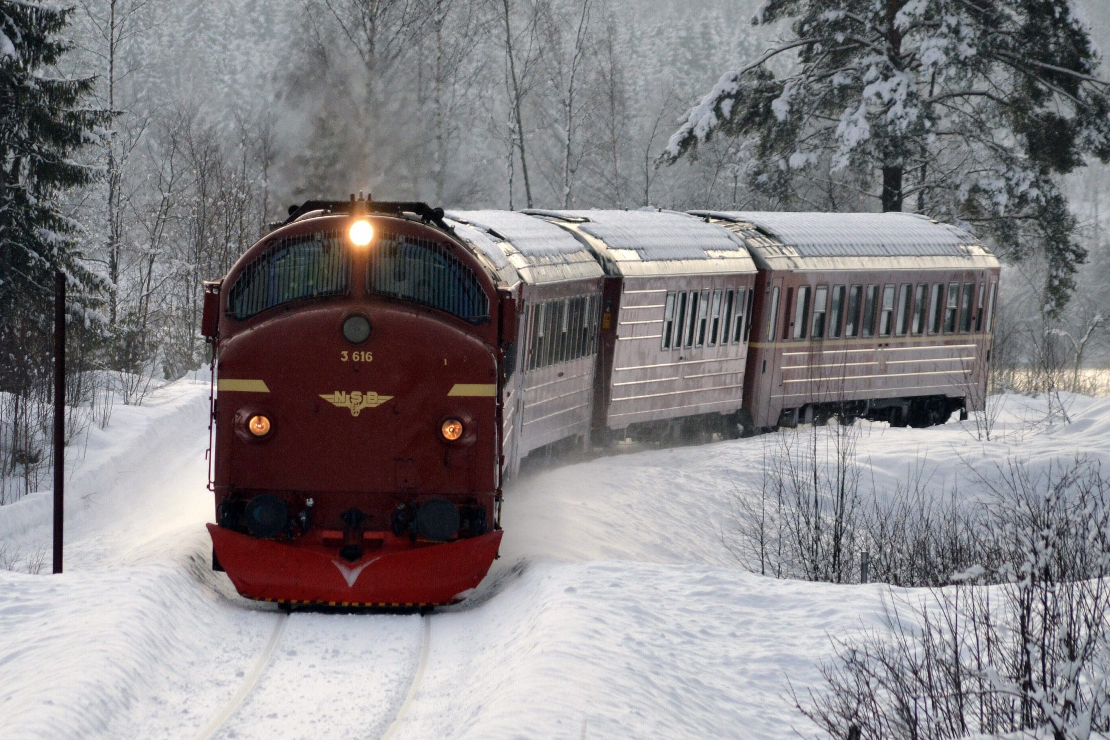 Det er ikke vanskelig å komme seg til Røros. Foto: Privat