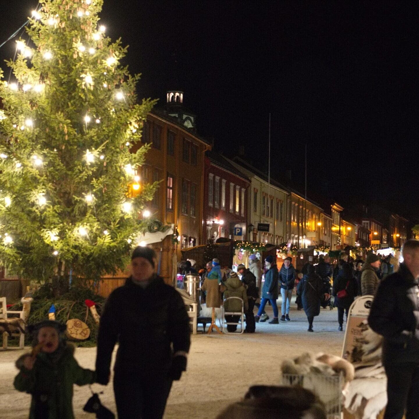 Julemarked Røros. Foto: Svein Eggan