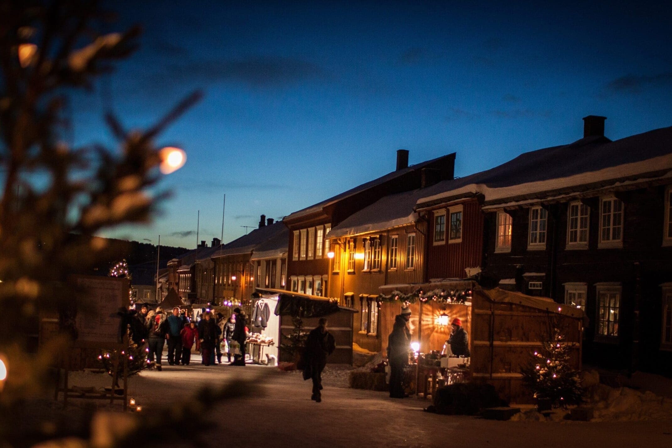 Stemning i Bergmannsgata. Foto: Bjørg Moen Skancke