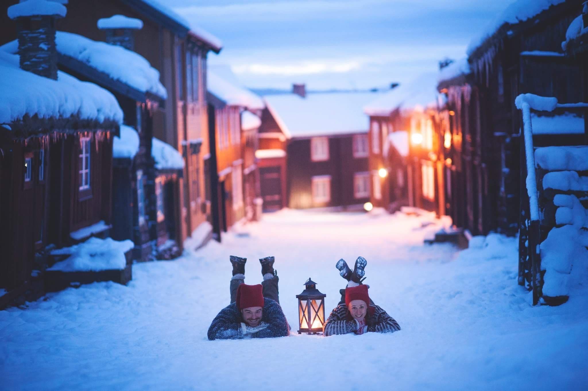 Nisser i Sleggveien. Foto: Eirin Sørum