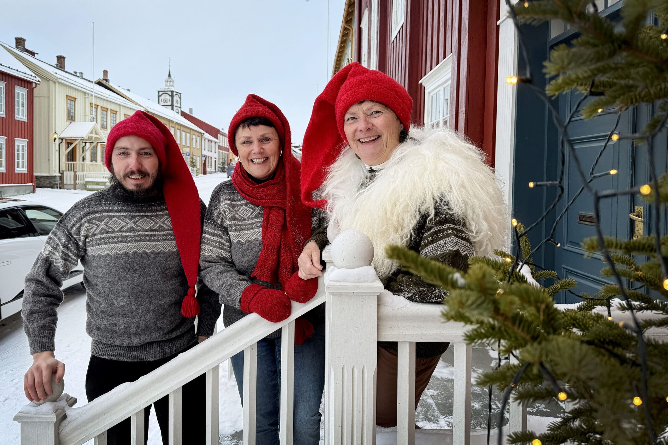 Arrangørstaben - fra venstre Mats Haugen, Lillian Sandnes og Eli Riset. Foto: Arbeidets Rett.