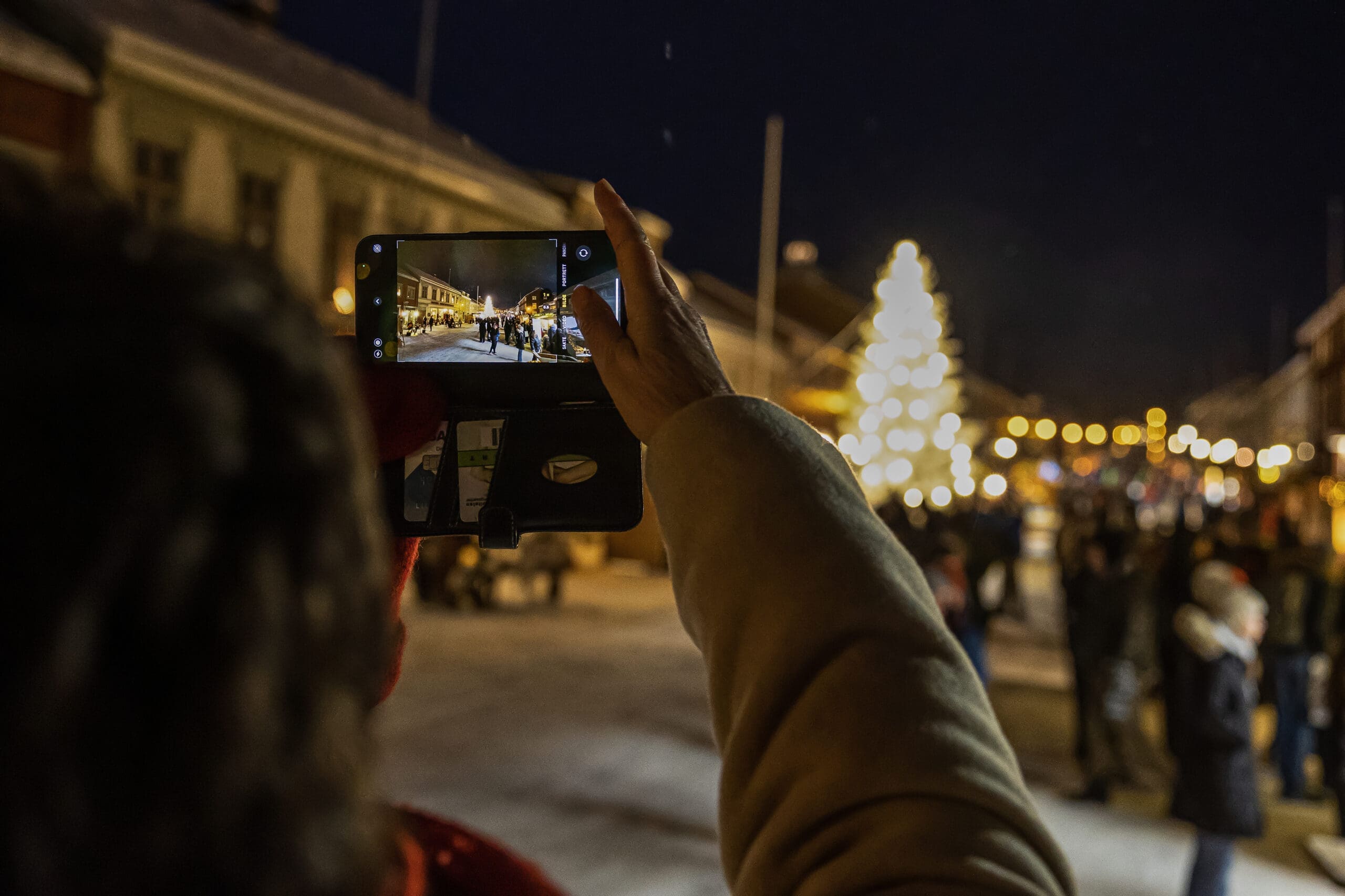 Julemarked Røros. Foto: Øyeblikket foto