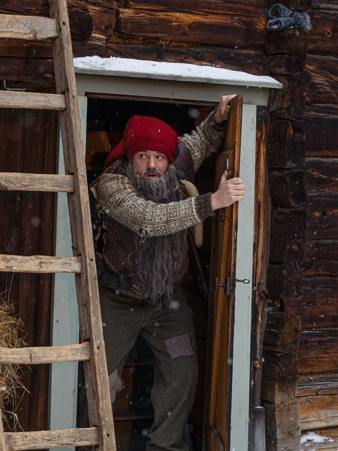 Nisseteater i en av Røros’ eldste gårder. Foto: Øyeblikket foto